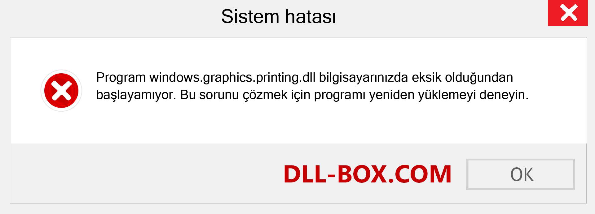 windows.graphics.printing.dll dosyası eksik mi? Windows 7, 8, 10 için İndirin - Windows'ta windows.graphics.printing dll Eksik Hatasını Düzeltin, fotoğraflar, resimler